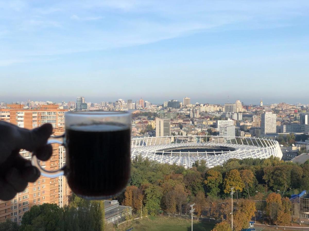 Olympic Panorama Apartment キエフ エクステリア 写真